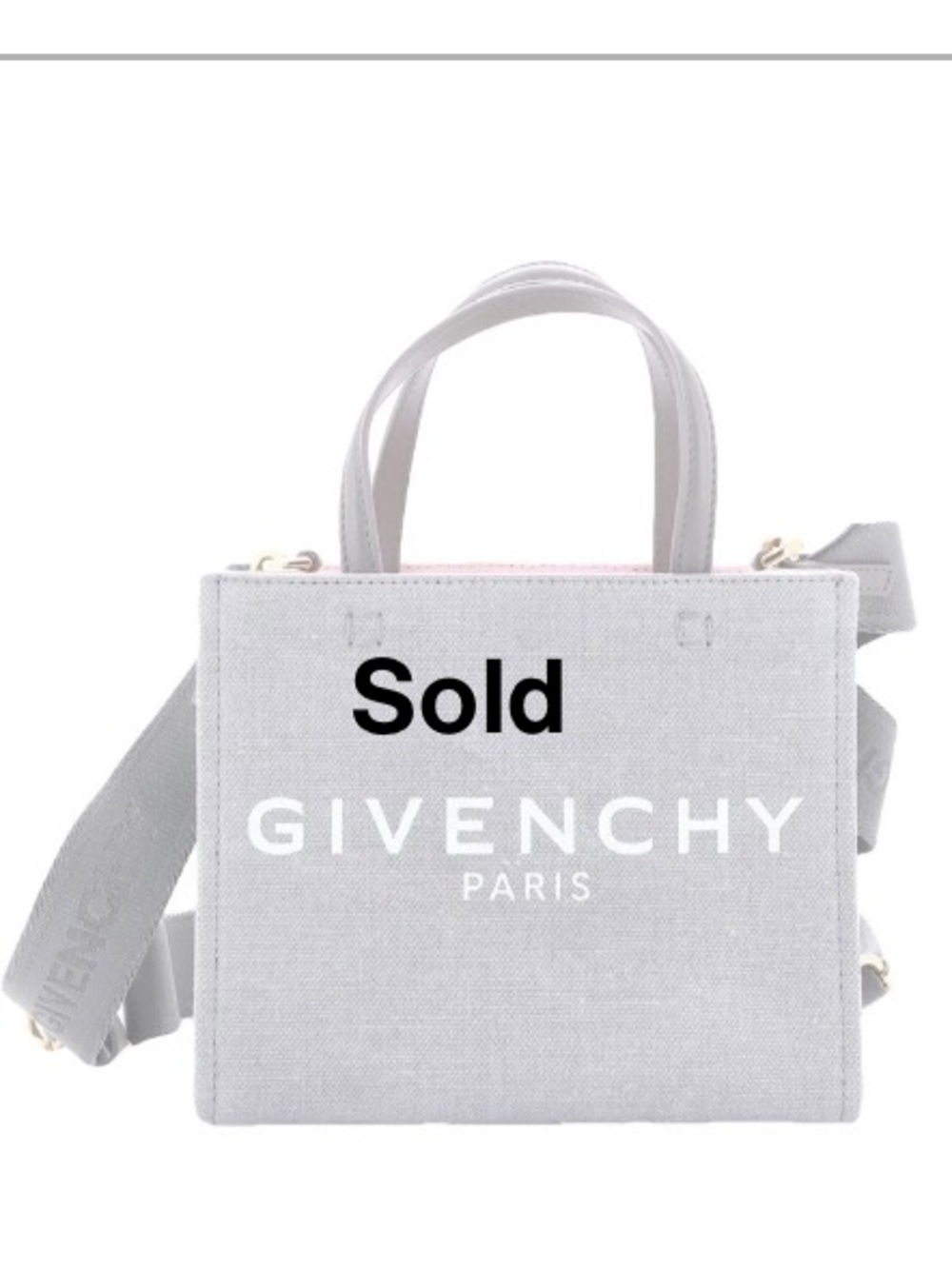 Givenchy G-tote canvas mini